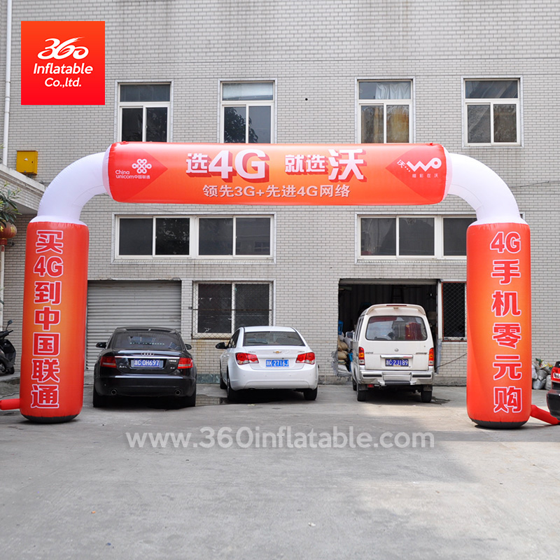 Customized Printing Advertising Inflatable Arches 