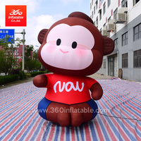 Custom Advertising Inflatable Monkey Mascot Inflatables
