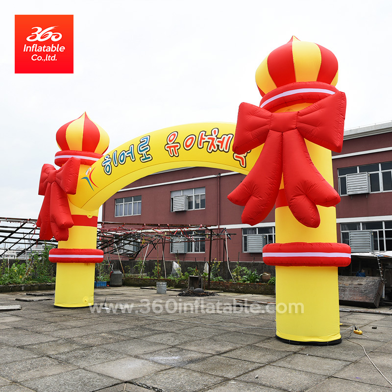 Customized Advertising Inflatable Arch Custom Logo and Printing 