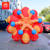 Custom Inflatable Advertising Flower for Commercial Decorations