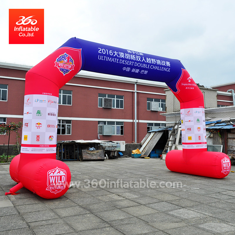 Leg Foot Arch Custom Race Inflatable Arches Customized Logo