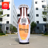 Outdoor Giant Inflatable Bottle / Advertising Promotion Inflatable led Drink Bottle Model For Sale