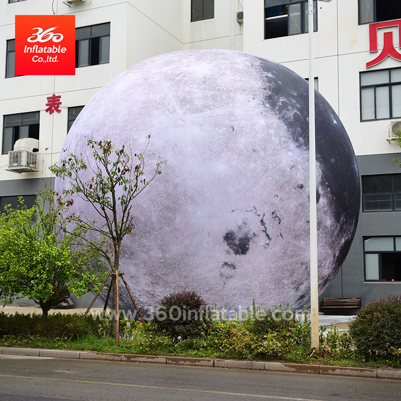 Huge Cartoon Inflatables Moon Ball Custom Balloon Inflatable